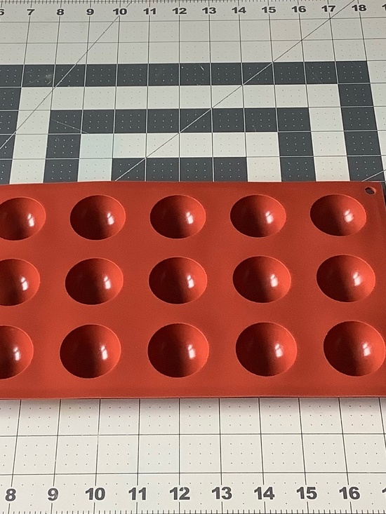 Other - Silicone Half Sphere Mold 15-Cavity – Chocolate, Mousse & Dessert Mold
